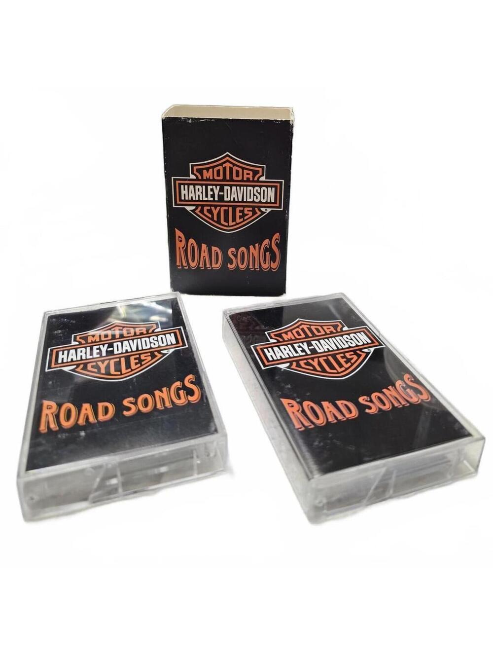 1994 Harley‑Davidson Road Songs 2 Cassette Tape Set • Classic Rock Compilation